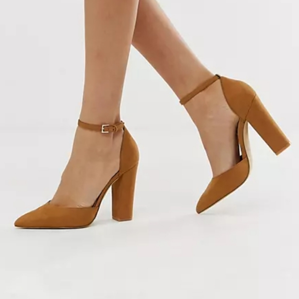 Aldo Nicholes Brown Heels Size 6.5